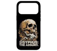 Sisyphus The Absurd Vintage Philosophical Skull Coque pour iPhone 17 Pro Max