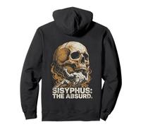 Sisyphus The Absurd Vintage Philosophical Skull Sweat à Capuche