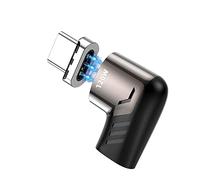 Sisyphy Adaptateur USB C magnétique 5 Broches de Type C,Prise en Charge USB PD 100W,Transfert de données 480Mbps/s,Pas de Sortie vidéo,Compatible avec MacBook Pro/Air et la Plupart des appareils USBC