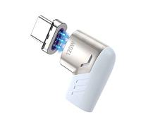 Sisyphy Adaptateur USB C magnétique 5 Broches de Type C,Prise en Charge USB PD 120W,Transfert de données 480Mbps/s,Pas de Sortie vidéo,Compatible avec MacBook Pro/Air et la Plupart des appareils USBC