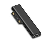 Sisyphy Surface Connect to USB C connecteur (1 Paquet,connecteur Uniquement),Compatible avec Microsoft Surface Pro 7/6/5/4/3 Go 1/2 Laptop 4/3/2/1,Fonctionne avec Une Alimentation USB C 45W 15V/3A