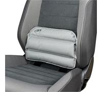 Sit-Back Air Coussin de soutien dorsal en cuir gris