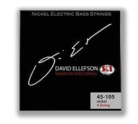 SIT Strings Jeu de cordes pour guitare basse DE45105L Dave Ellefson Tirant 45-105