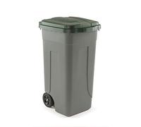 SIT Poubelle pour tri sélectif, 100 l, avec Couvercle Vert-