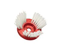 SIT Tecnospazzole Ø=170 mm Brosse de débroussailleuse pour Jardinage en Nylon avec adaptateurs-CO170-Ø : 170 mm, Noir et Blanc