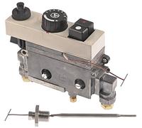 Sit Thermostat de gaz MINISIT 710 Température max. 200 °C Convient pour graveur Heide 60-200 °C gaz entrée 3/8 'sortie 3/8'