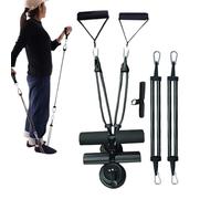 Sit Up Assistant, Core Trainer, 9.06x7.87 Inches Ab Exercise Equipment, Réglable Foot Holder for Home Fitness Muscle Strength Workout Women Men Teens Adults Bodybuilding Routine