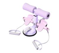 Sit Up Bar Foot Holder, Sit Up Foot Holder, Situp Bar avec 2 ventouses - Hauteur réglable, assistant portable avec corde de traction pour entraînement AB, fitness, entraînement, home gym, hommes