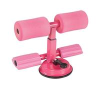 Sit Up Bar - Suction Cup Ab Trainer Equipment, Adjustable Abdominal Curl Trainer with High-Elastic Foam Support, Cold-Rolled Steel Construction for Core Strength, Compact Fitness Tool for Women Men