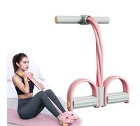 Sit Up Exercise Equipment, 6-Tube Pedal Resistance Band with Handles, Resistance Training Equipment for Abdominal Training,Yoga, and Pilates | Abdominal, Leg, Arm for Women (C)