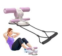 Sit Up, Suction Cup, 11.02x8.46in Floor Trainer, Adjustable Levels, Portable Support, Elastic Rope, Compact Design for Abs, Core, Legs, Feet, Strength Training, Home Fitness, Indoor