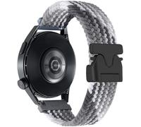 SITAFU 20mm Nylon Élastique Bracelet Compatible avec Samsung Galaxy Watch 7/6/5/4/3/Active,Tressé Bande de Remplacement Compatible avec Garmin Vivoactive 5 /Forerunner 165