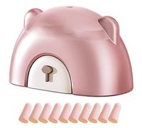 SITAFU Bouchon D'oreille,Paquet de 10 Bouchon Oreilles Bruit, Livré dans une boîte en forme d'ours ; il suffit d'appuyer pour lui donner sa forme,Réutilisables et Confortables,Voyages, Maison, Études