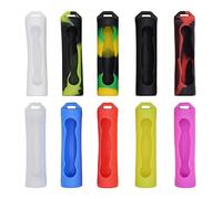 SITAKE 10Pcs Etui de Protection Silicone pour Accus 18650 - Protection pour Accus 18650 (10 Couleurs)