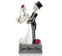 SITAKEGS YS-KL01 Statue décorative gothique en résine, 22 cm, pour les amateurs de mariés, de mariage, de bibliothèque, de jardin en plein air, Halloween, le jour des morts