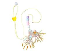 SITBXO Jouet for Chat à Disque Collant et balançoire, Corde élastique Suspendue for Porte, Accessoire de taquinerie for Chats et Chatons Ouet à Chat(2C)