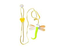 SITBXO Jouet for Chat à Disque Collant et balançoire, Corde élastique Suspendue for Porte, Accessoire de taquinerie for Chats et Chatons Ouet à Chat(7C)