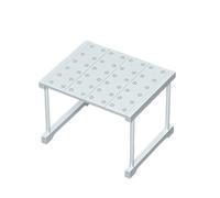 SITBXO Séparateur d'Étagère de Placard ExtensibleSolution Accessoires de Salle de Bain Étagères empilables Placard Penderie Cloison Organisateurs d'armoires Télescopiques(White3)