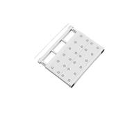 SITBXO Séparateur d'Étagère de Placard ExtensibleSolution Étagère de Rangement Extensible for penderie, sans Perforation, rétractable, for Cuisine et Salle de Bain(White5)