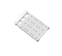 SITBXO Séparateur d'Étagère de Placard ExtensibleSolution Étagère de Rangement Extensible for penderie, sans Perforation, rétractable, for Cuisine et Salle de Bain(White3)
