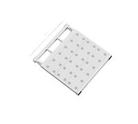 SITBXO Séparateur d'Étagère de Placard ExtensibleSolution Étagère de Rangement Extensible for penderie, sans Perforation, rétractable, for Cuisine et Salle de Bain(White6)