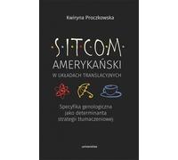 Sitcom américaine - Kwiryna Proczkowska (Literatur, Sprachwissenschaft auf Polnisch)