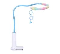 Site de cage à oiseaux, perchoir en corde pliable colorée et jouets pour perruches canaris agapornides avec propriété antidérapante aux couleurs vives