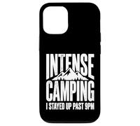 Site de Camping Intense où Je suis restée éveillée après 21 h Coque pour iPhone 12/12 Pro