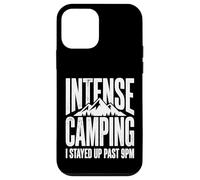 Site de Camping Intense où Je suis restée éveillée après 21 h Coque pour iPhone 12 Mini