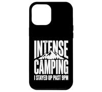 Site de Camping Intense où Je suis restée éveillée après 21 h Coque pour iPhone 12 Pro Max