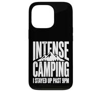 Site de Camping Intense où Je suis restée éveillée après 21 h Coque pour iPhone 13 Pro