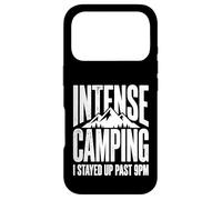 Site de Camping Intense où Je suis restée éveillée après 21 h Coque pour iPhone 17 Pro