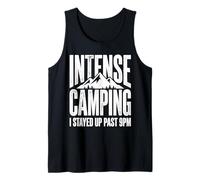 Site de Camping Intense où Je suis restée éveillée après 21 h Débardeur