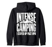 Site de Camping Intense où Je suis restée éveillée après 21 h Sweat à Capuche