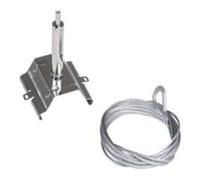 siteco Siteco Suspension par câble avec câble L2m Ø1,5mm 20kg 5TR901302 Quantité:1