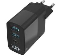 Sitecom Chargeur mural d'alimentation GaN 30 W avec affichage LED