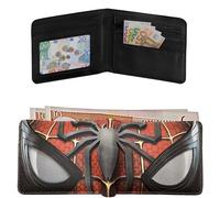Sitengjun Porte-monnaie Spider Man pour Garçon et Enfants - Super-héros de Dessin Animé - Cadeau