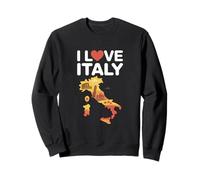 Sites d'aventure et de Voyages d'aventure I Love Italy Sweatshirt