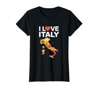 Sites d'aventure et de Voyages d'aventure I Love Italy T-Shirt Graphique avec Valeur