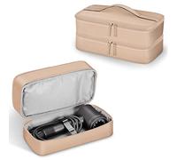 SITHON Sac de Rangement pour Dyson Supersonic | pour Dyson Airwrap Styler, Dyson Corrale, Sac de Voyage Double Couche Portable Résistant à l'eau (Sac Uniquement) (Or rose)