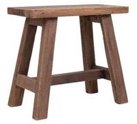 SITJES - Table d'Appoint Rectangulaire en Teck Massif - Altobuy Beige