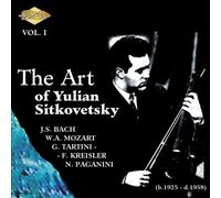 Julian Sitkovetsky - Art of Yulian Sitkovetsky 1