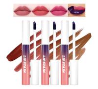 Sitovely 3PCS Crayon à lèvres Pelable, Ensemble de Teintes à lèvres Pelables, Tatouage Waterproof Longue tenue, Peel Off Lip Liner Stain (Pink, M)