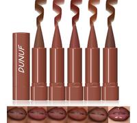 Sitovely 5PCS Ensemble de Crayons à Lèvres Mats,Matte Gradient Lip Liner,Crayon à Lèvres et Rouge à lèvres Dégradés,Crayon à lèvres naturel,Crayon à lèvres lisse,Maquillage pour les Lèvres Antiadhésif