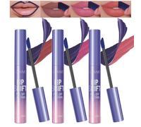 Sitovely Lot de 3 crayons à lèvres Peel Off - Mat - Rouge à lèvres liquide non adhésif - Tatouage hautement pigmenté