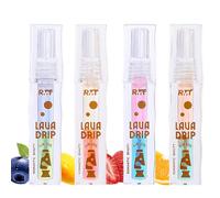 Sitovely Plumping Lip Oil Lot de 4 baumes à lèvres hydratants et repulpants, transparents, pour le soin des lèvres et les lèvres sèches