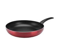 Sitram 711902 Poêle en Aluminium pressé CHERRY Ø 32 cm - Revêtement anti-adhésif - Coloris Rouge métallisé - Tous feux dont induction
