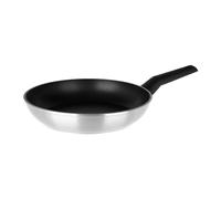 Sitram 714496 Poêle SILVERAL en Aluminium Forgé Ø 28 cm - tous feux dont induction - Manche ergonomique Thermo-résistant effet Soft Touch - Revêtement noir anti-adhérent effet pierre sans PFOA