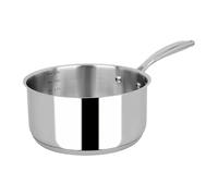 Sitram 715474, Casserole Collection Hélène Darroze Acier inoxydable Qualité Pro Ø 20 cm - Intérieur satiné avec litrage - tous feux dont induction