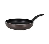 Sitram 716276 poêle Aluminium recyclé NAPPA Marron Ø 28 cm H 5,5 cm - Revêtement anti-adhésif Whitford Xylan 2 couches sans PFOA, Manche thermorésistant soft touch - Tous feux dont induction